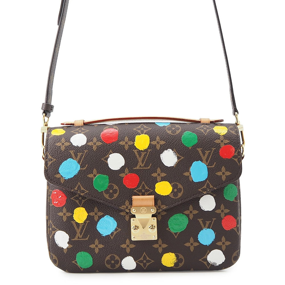 Louis Vuitton handbag Monogram Painted Dot LV YK Pochette Metis Yayoi Kusama